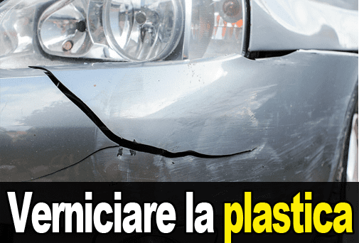 Verniciare la plastica di auto e moto
